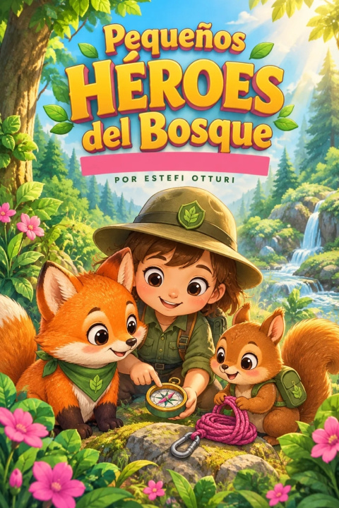 Livro Pequeños Héroes del Bosque Estefi Otturi