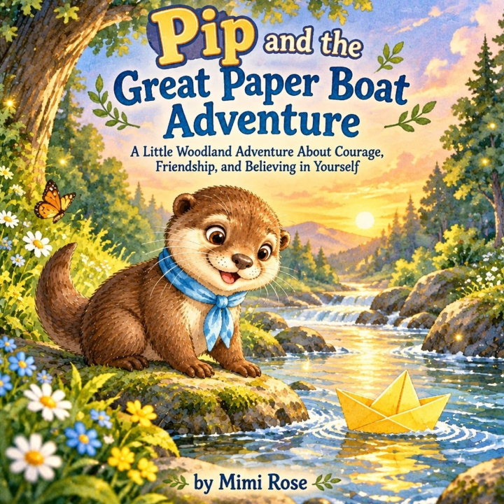 Kniha Pip and the Great Paper Boat Adventure Mimi Rose