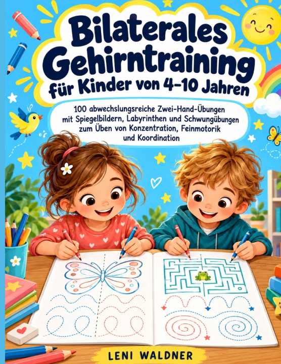 Buch Bilaterales Gehirntraining für Kinder von 4-10 Jahren LENI WALDNER