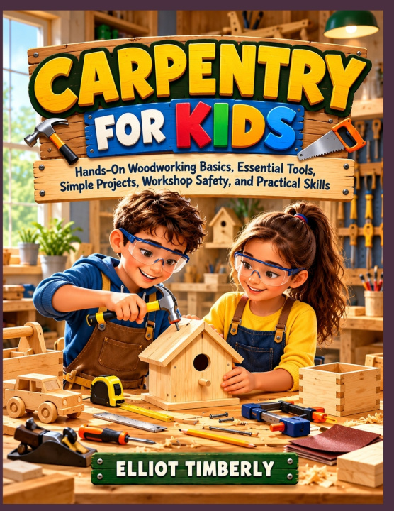 Kniha CARPENTRY FOR KIDS ELLIOT TIMBERLY