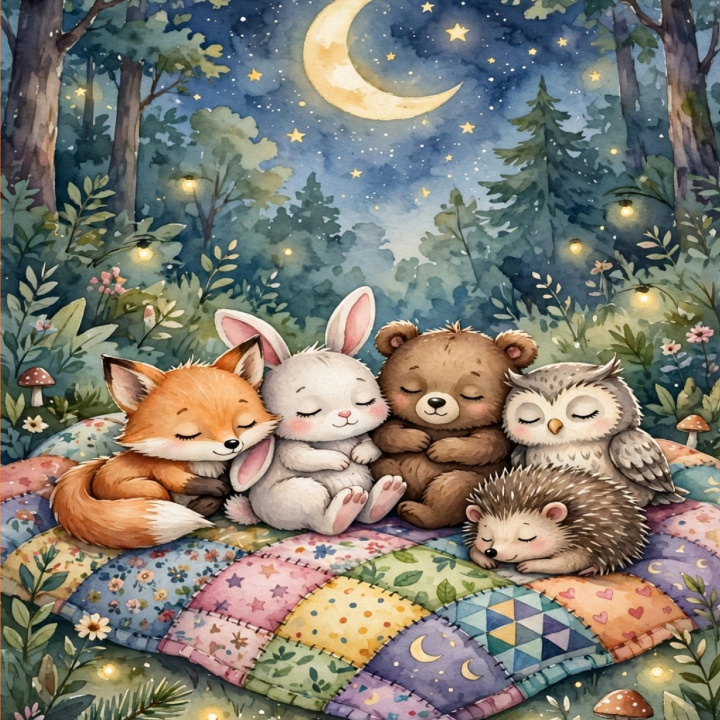 Libro The Sleepy Forest Friends Sugin Arul Raj