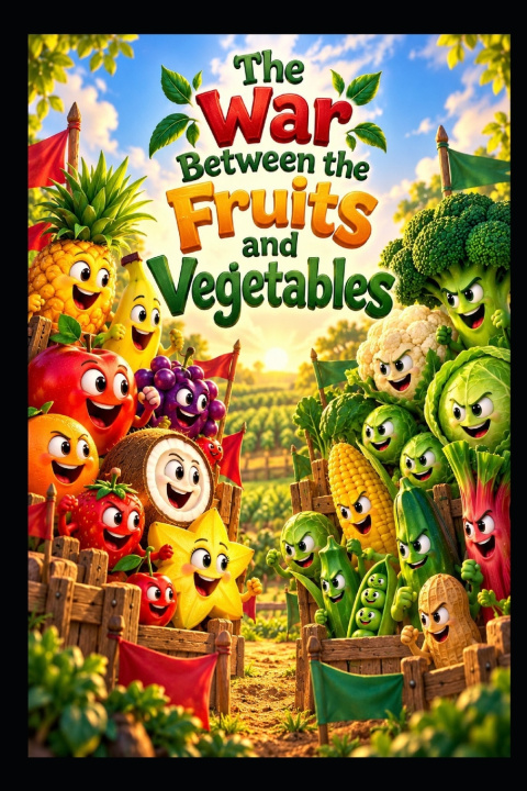 Kniha The War Between the Fruits and Vegetables Kathy Kullbeck