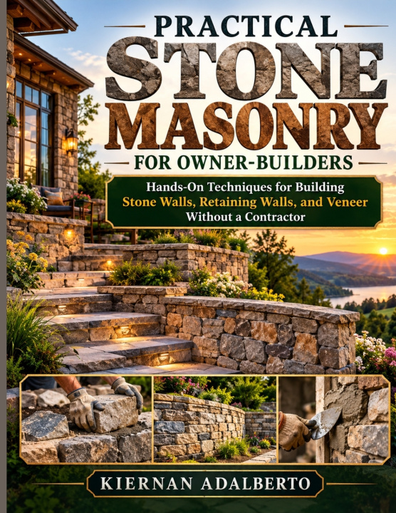 Book Practical Stone Masonry for Owner-Builders Kiernan Adalberto