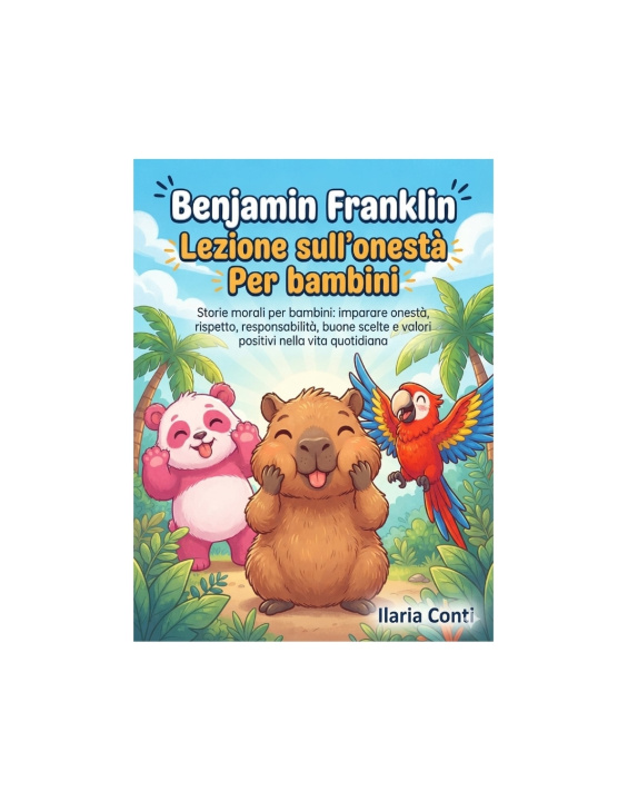 Kniha Benjamin Franklin Lezione sull'onestà Per bambini Ilaria Conti