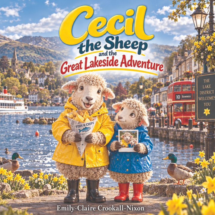 Kniha Cecil the Sheep and The Great Lakeside Adventure Emily-Claire Crookall-Nixon