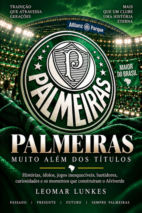 Livro Palmeiras - Muito Além dos Títulos Leomar Lunkes