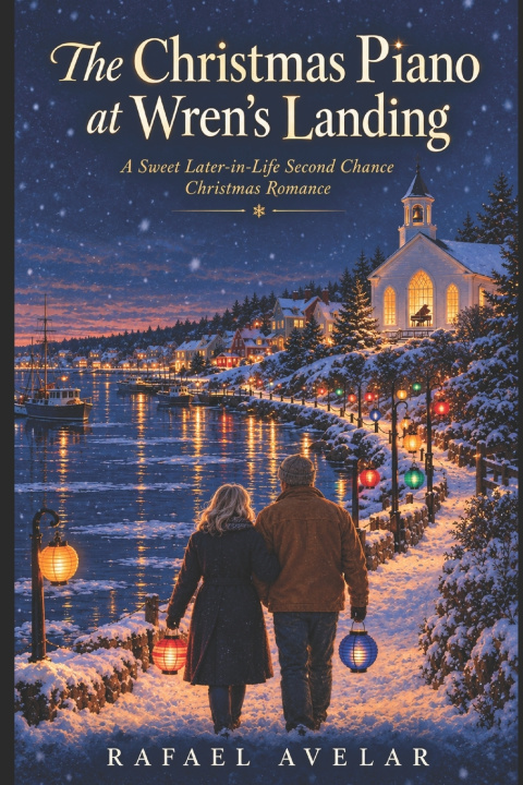 Livro The Christmas Piano at Wren's Landing Rafael Avelar