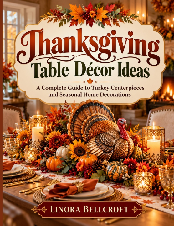 Livro Thanksgiving Table Décor Ideas Linora Bellcroft
