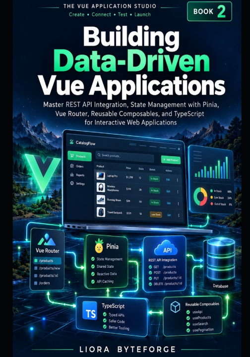 Buch Building Data-Driven Vue Applications LIORA BYTEFORGE