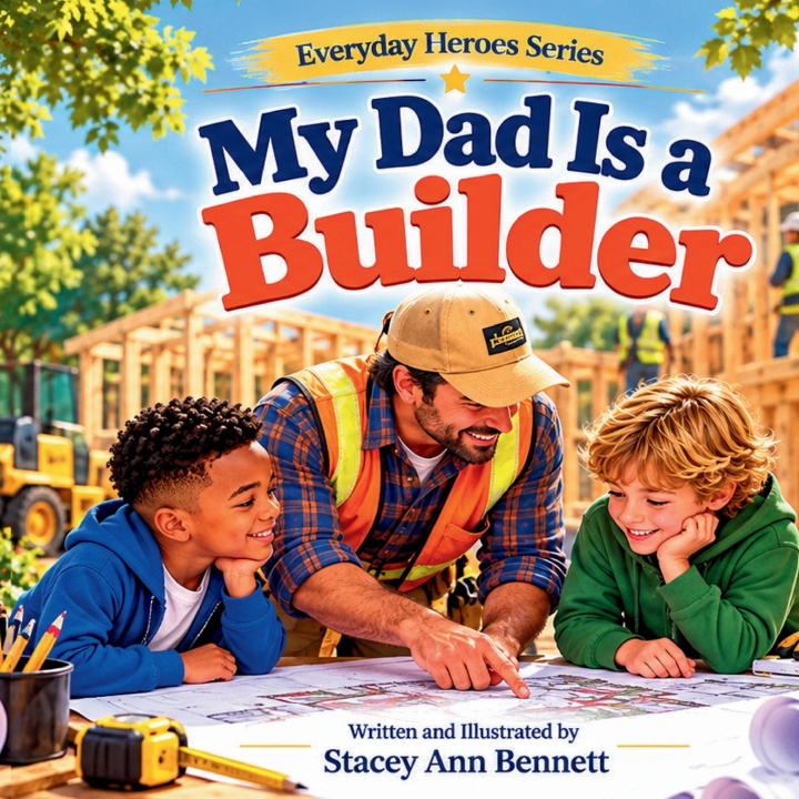 Knjiga My Dad is a Builder Mateo Paulino