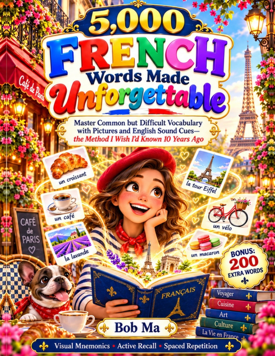 Kniha 5,000 French Words Made Unforgettable Bob Ma