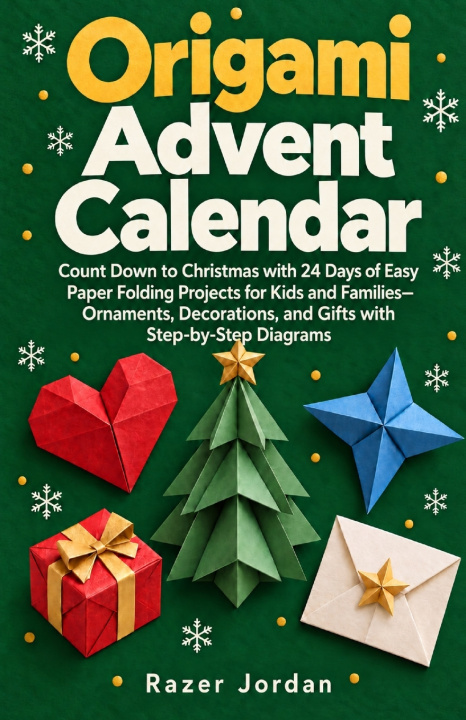 Livro Origami Advent Calendar Razer Jordan