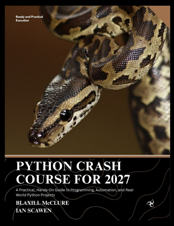 Carte PYTHON CRASH COURSE FOR 2027 IAN SCAWEN