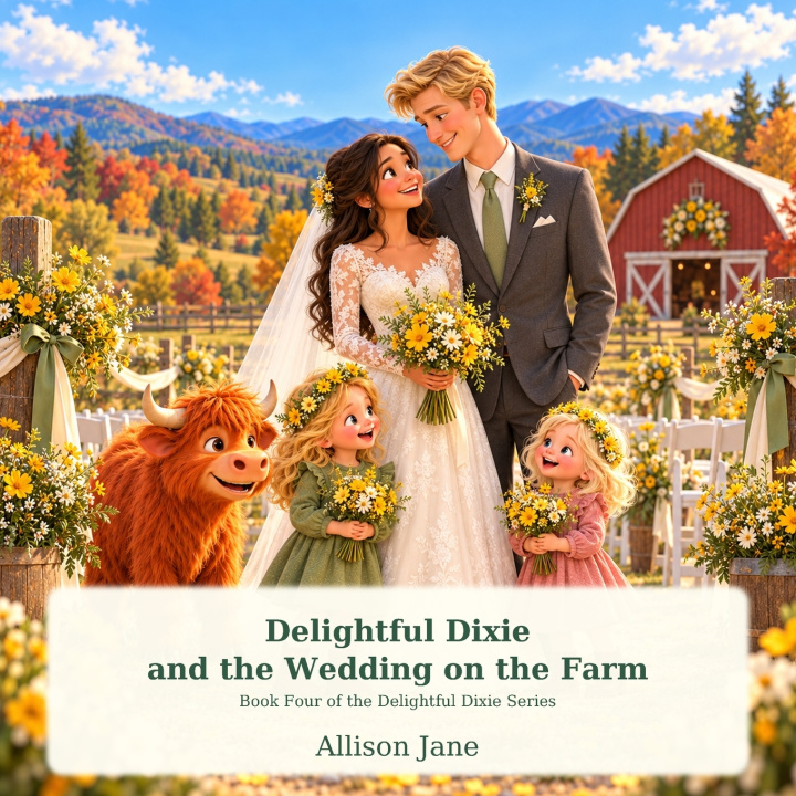 Knjiga Delightful Dixie and the Wedding on the Farm Allison Jane Milford