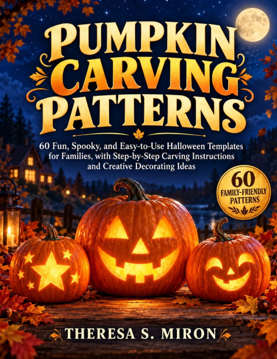 Könyv Pumpkin Carving Patterns Theresa S. Miron