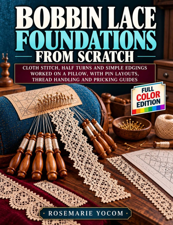 Book Bobbin Lace Foundations from Scratch Rosemarie Yocom
