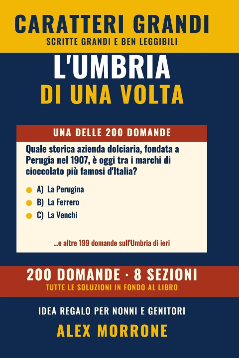 Kniha L'Umbria di una volta Alex Morrone