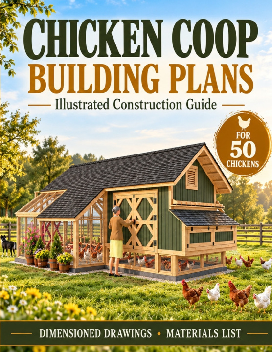 Книга Chicken Coop Building Plans Lahcen Daoudi