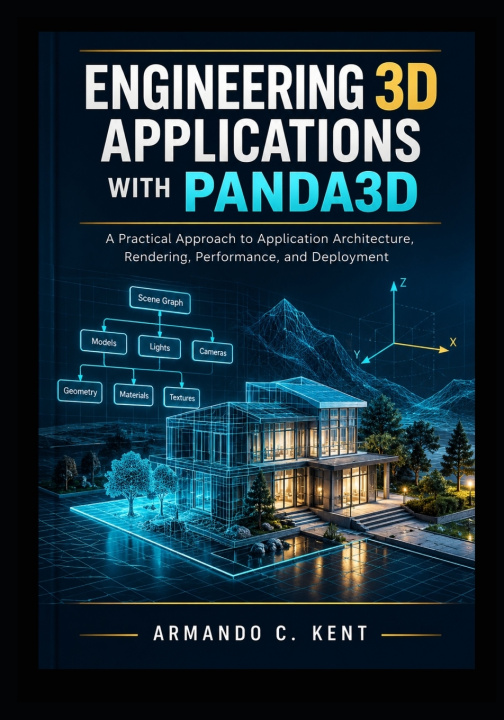 Könyv Engineering 3D Applications with Panda3D Armando C. Kent