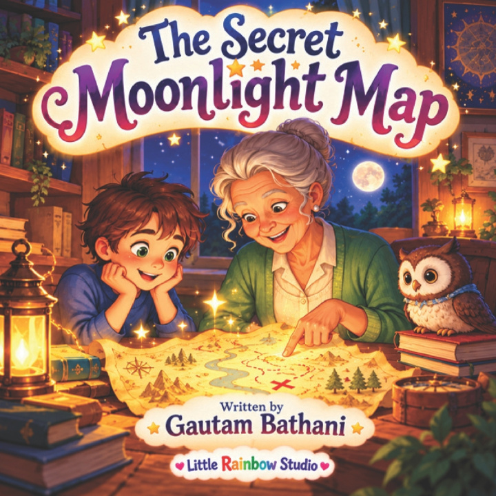 Könyv The Secret Moonlight Map Gautam Bathani