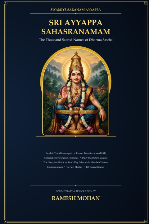 Livro Sri Ayyappa Sahasranamam Ramesh Mohan