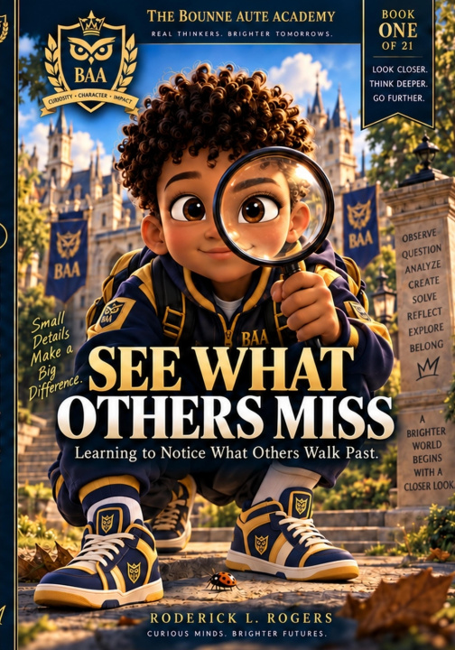 Livro SEE WHAT OTHERS MISS Roderick L. Rogers
