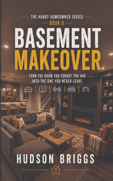 Book Basement Makeover Hudson Briggs