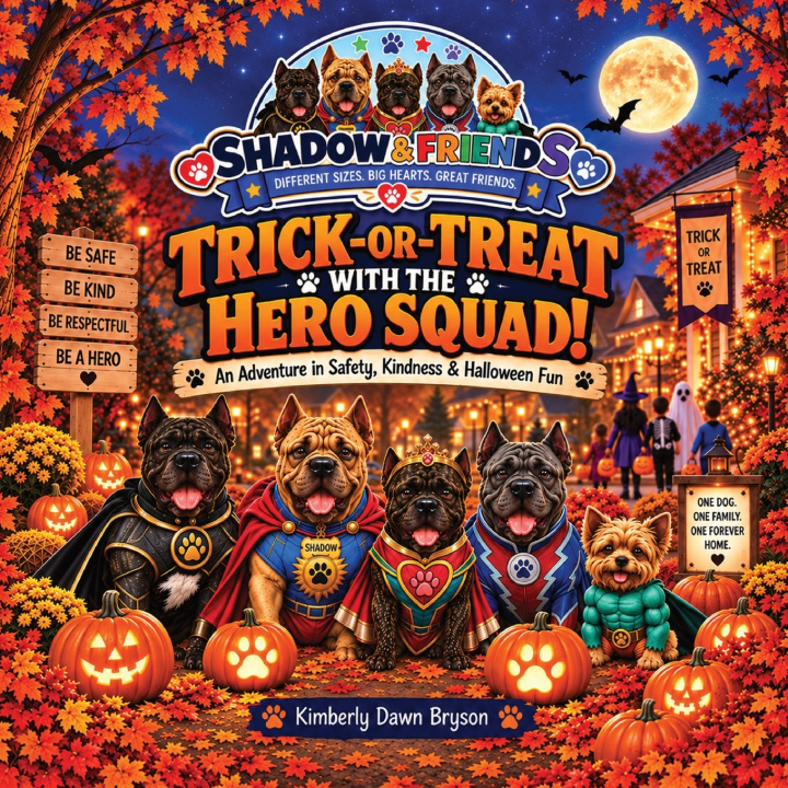 Libro Shadow & Friends - Trick-or-Treat with the Hero Squad! Kimberly Bryson