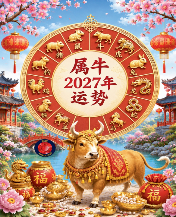 Kniha 属牛 2027年 运势 Alina Rubi