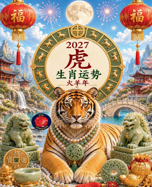 Книга 2027 虎 生肖运势 火羊年 Alina Rubi