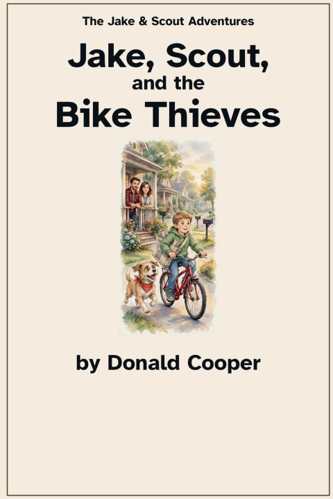 Kniha Jake, Scout and the Bike Thieves Donald Cooper