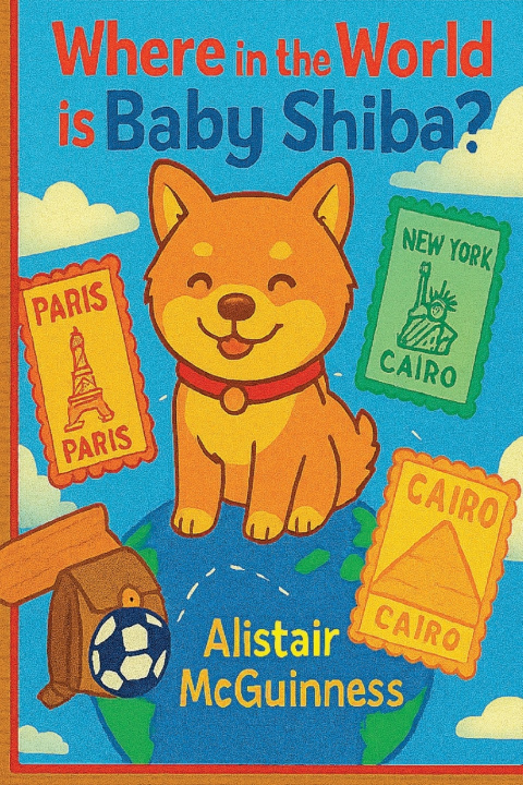 Könyv Where in the World is Baby Shiba? Alistair McGuinness