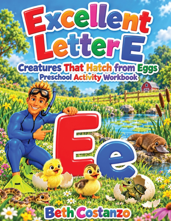 Kniha Letter E Activity Workbook for Preschoolers Beth Costanzo