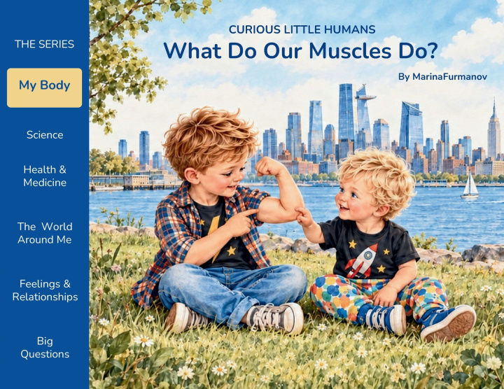 Livro What do our muscles do? Marina Furmanov