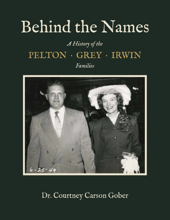 Book Behind The Names Courtney Carson Gober