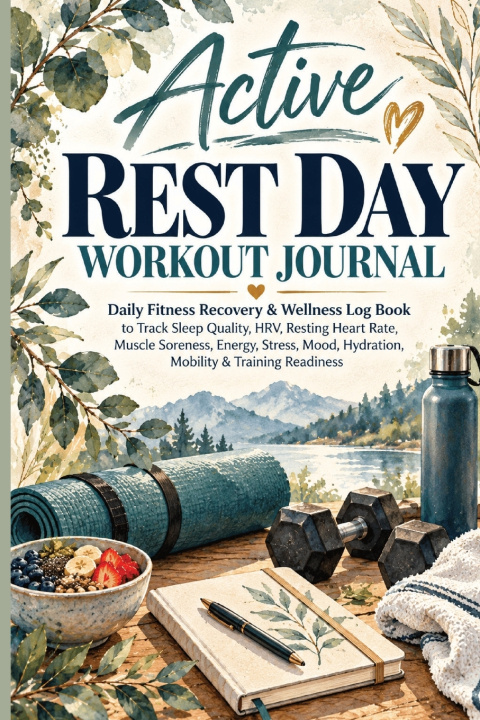 Kniha Active Rest Day Workout Journal Inge Baum