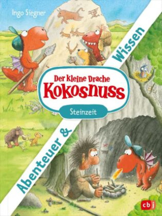Könyv Der kleine Drache Kokosnuss - Abenteuer & Wissen - Steinzeit Ingo Siegner