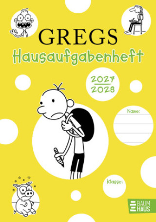 Játék Gregs Hausaufgabenheft 2027/2028 Jeff Kinney