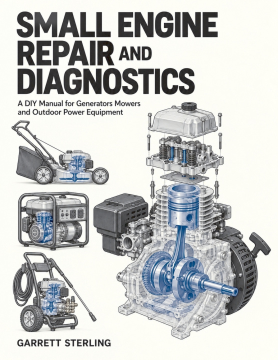 Book Small Engine Repair and Diagnostics Garrett Sterling