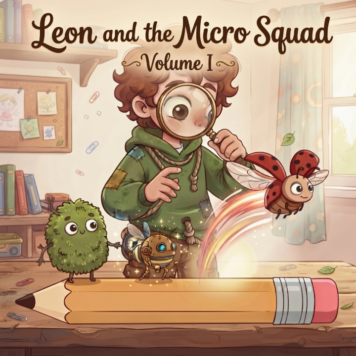 Könyv Leon and the Micro Squad Patryk Adam Dryjański