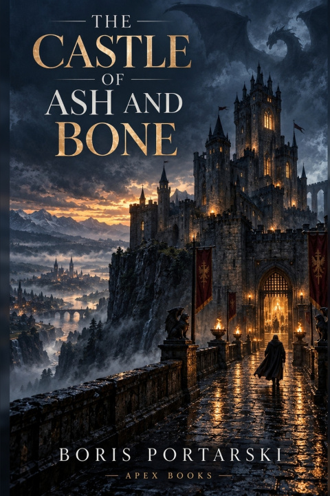 Książka THE CASTLE OF ASH AND BONE Boris Portarski