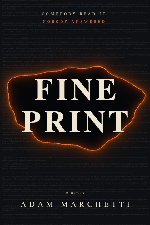 Kniha Fine Print Adam Marchetti