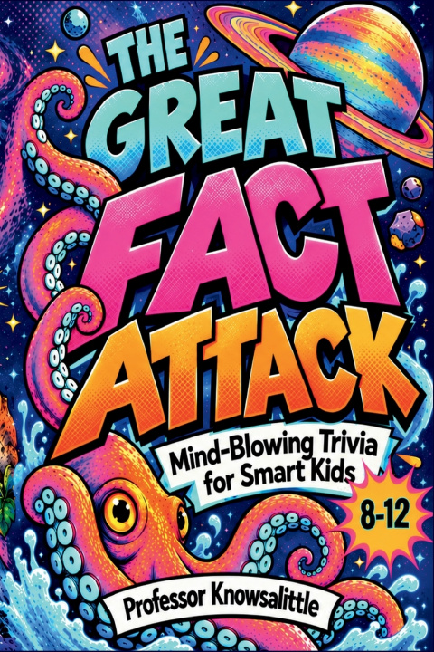 Carte THE GREAT FACT ATTACK Professor Knowsalittle