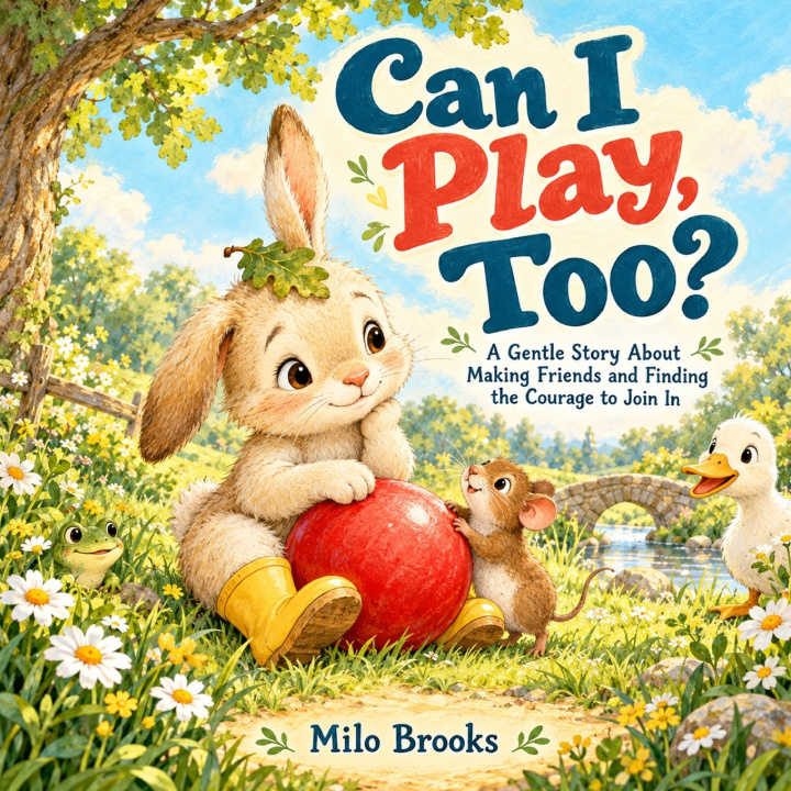 Carte Can I Play, Too? Milo Brooks
