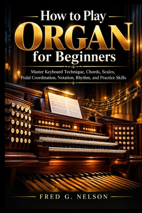 Book How to Play Organ for Beginners Fred G. Nelson