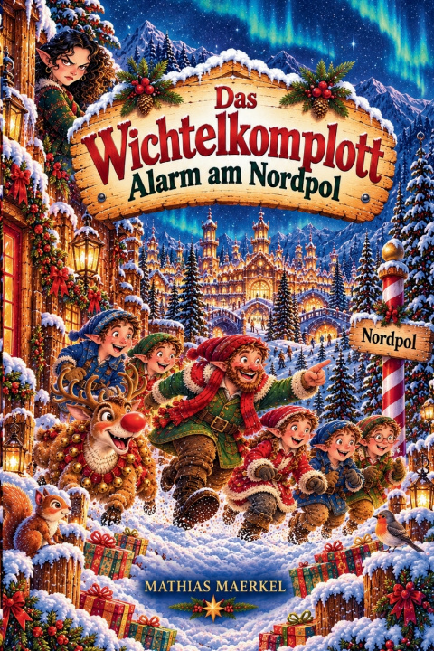 Kniha Das Wichtelkomplott - Alarm am Nordpol Mathias Maerkel