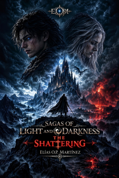 Livro Sagas of Light and Darkness Elías Oswaldo Peña Martínez