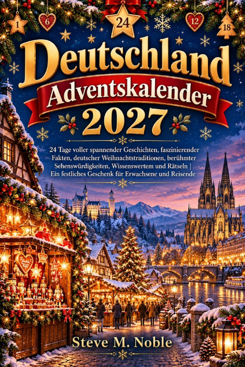 Książka Deutschland Adventskalender 2027 Steve M. Noble