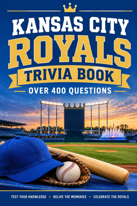 Livro Kansas City Royals Trivia Book Liam Reed