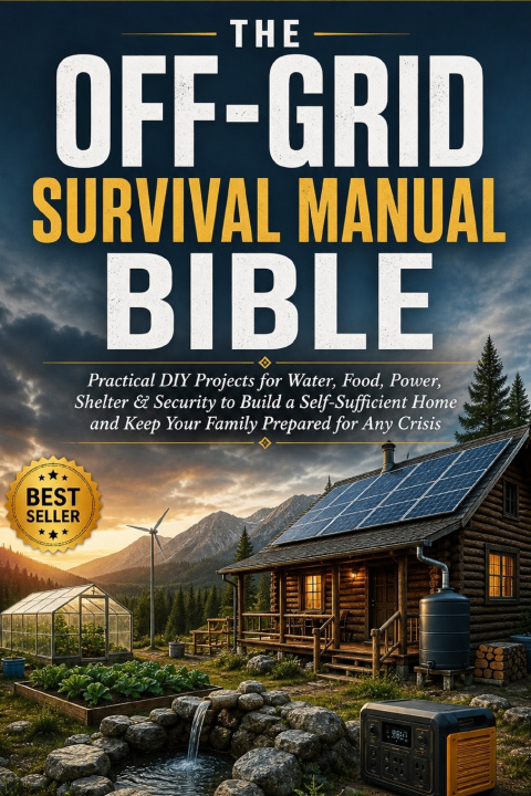 Livro THE OFF-GRID SURVIVAL MANUAL BIBLE Alexei Barkley